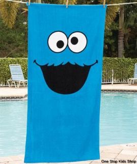  Street Bath Beach Pool Towel Boys Girls Elmo or Cookie Monster