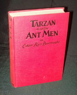 Edgar Rice Burroughs   TARZAN AND THE ANT MEN   1924 Grosset & Dunlap