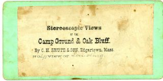 Shute Edgartown MA Campground Oak Bluff Steamer Marthas Vineyard