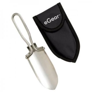 Essential Gear eGear Folding Stainless Shovel with Carry Case
