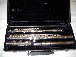 Piccolo by Armstrong Elkhart Ind Gemeinhardt Flute M 1