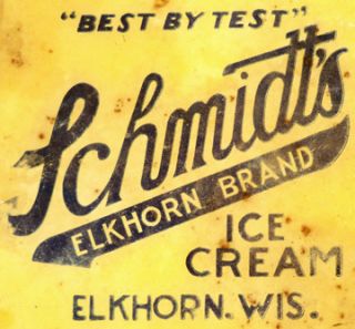 Ice Cream Tray Elkhorn Wis Schmidts