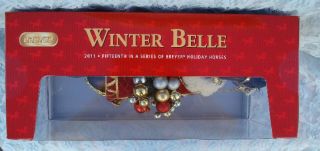 Gorgeous Breyer Winter Belle 2011 Christmas Holiday Horse New in Box