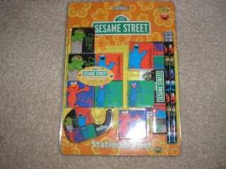 New Sesame Street Elmo Oscar Grover Cookie Monster Set