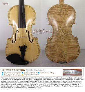  Salo Concert Violin 2514 Engelman Spruce  Platinum Seller