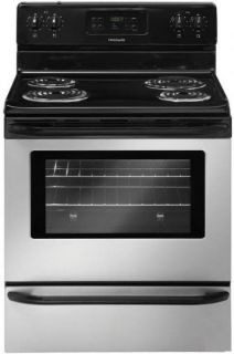 Frigidaire 30 Electric Range Stainless Steel Coils Self Clean