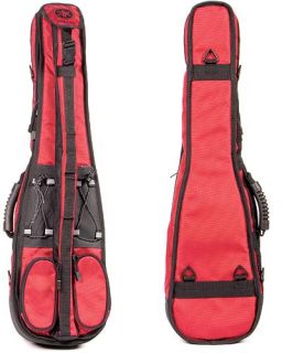 the tri carry design of the yamaha violin red gig bag lets you
