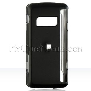 Verizon LG enV Touch VX11000 Case Black Rubberized Faceplate