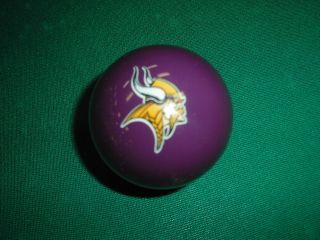  Minnesota Vikings NFL Billiard Ball 8 Ball Cue Ball Pool Ball