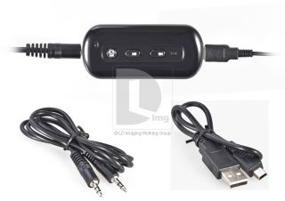 5mm Stereo Audio Music Wireless USB Receiver Adapter Speaker Fr