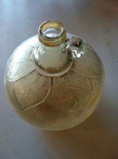 Rare antique Laird Apple shaped bottle jug marked Eatontown NJ