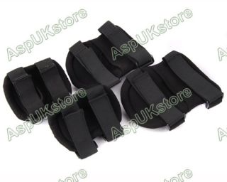 Tactical Knee Elbow Protective Pads Set Black