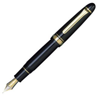 New The King of Pen Sailor Ebonite 21KT Medium Fountain Pen