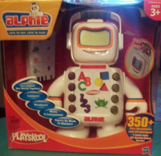 NIP Playskool Alphie Robot electronic learning toy NEW ages 3