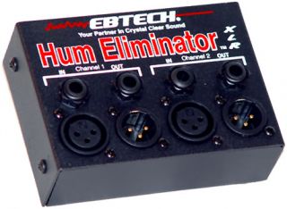 Ebtech He 2 XLR Passive Design Hum Eliminator with Audiophile Quality