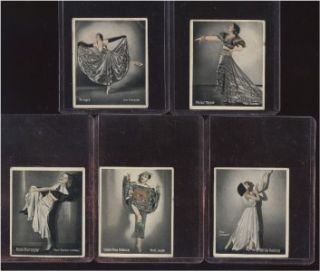 1930s Eckstein Halpaus Die Tanzbuhnen Der Welt 5 Cards
