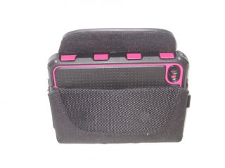 Ecolife Hydro Holster Pouch for Hot Pink Black iPhone 4G 4GS Ballistic