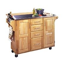 home styles kitchen cart with wood breakfast bar price $ 524 95 or 4