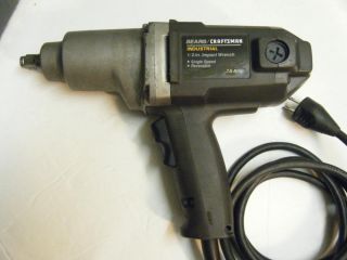  Industrial Electric Impact Wrench Model 900 275132