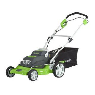  24V Cordless 20 in 3 in 1 Electric Lawn Mower 25222 New