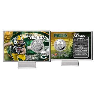 2012 NFL Silver Plated Coin Card by The Highland Mint   Jordy Nelson