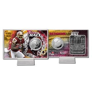 2012 NFL Silver Plated Coin Card by The Highland Mint   DeAngelo Hall