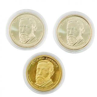 Presidential Coins 2012 Benjamin Harrison PDS Presidential Dollar Set