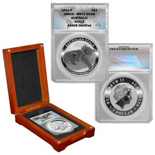 2012 Australian Koala Dollar Coin   MS70 ANACS DCAM