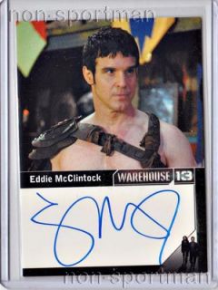 eddie mcclintock autograph this is a mint warehouse 13 season 3 eddie