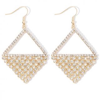 Starlet Jewelry by Hot in Hollywood® Clear Stone Triangular Mesh