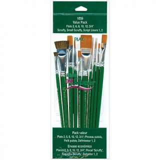  Painting Painting Brushes & Tools One Stroke Brush Set   10 Brushes