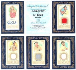 ERIN ANDREWS 2012 TOPPS ALLEN & GINTER ON CARD MINI AUTOGRAPH AUTO SP