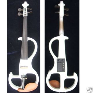 Left Hand Electric Violin Walnut Body Great Tone