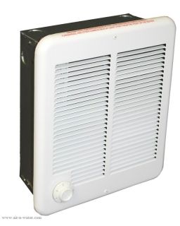 Electric Low Profile Wall Utility Space Heater White 2000 w Panel