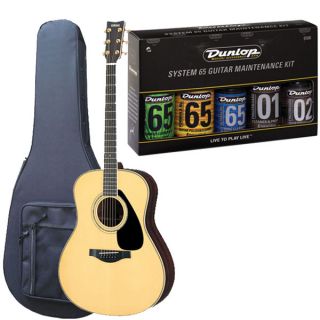 Yamaha LL6 L Series Natural Dreadnought Acoustic Guitar Case w