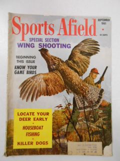  Afield Magazine 1961 September John Scott Erle Stanley Gardner