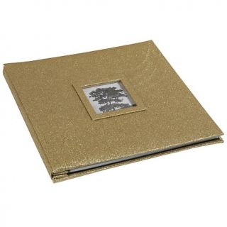  Crafts™ Martha Stewart Crafts™ 12 x 12 Gold Glitter Photo Album