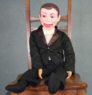 Vintage 1960s Edgar Bergens Charlie McCarthy Ventriloquist Doll Dummy