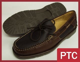Ernest Hemingway Finca Leather Loafers Slip On Shoes Dark Brown Sz 10