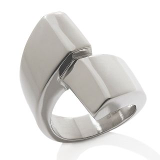  high polished modern bypass ring note customer pick rating 16 $ 9 00 s