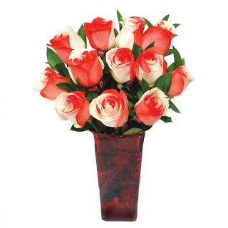  Unique Gifts Ultimate Rose 12 Sweetheart Roses with Vase   by 2/14