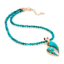 134 90 jay king turquoise and copper 15 collar necklace $ 149 90