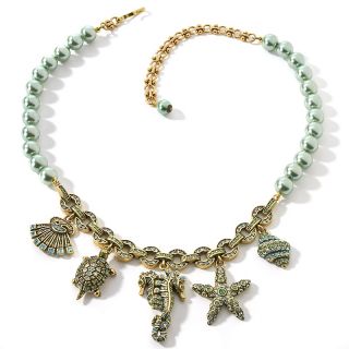  Sea Phisticated Graduated 17 Charm Necklace