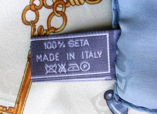 ENRICO COVERI Italy   Handbags prints silk scarf  33 in