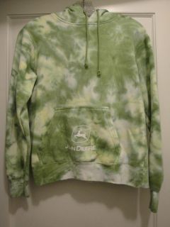 John Deere pullover hooded sweatshirt size Medium
