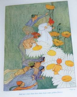 1915 Flower Fairies 12 Maginel Wright Enright Color Plates Near Fine