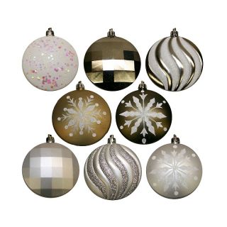 Ball Christmas Tree Ornaments, 18 Pack   Iridescent