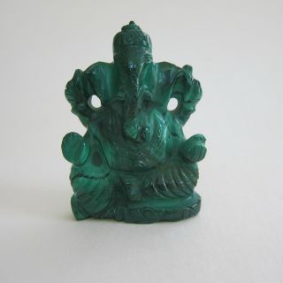   carving of Hindu Lord of Success Ganesha the elephant headed man