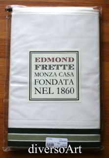 Edmond Frette Mediterraneo Queen Top Flat Bed Sheet New