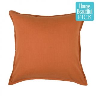  Home Home Décor Throw Pillows 20 x 20 Plain Woven Pillow   Orange